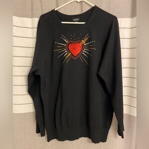 Torrid Embellished Bling Sweater